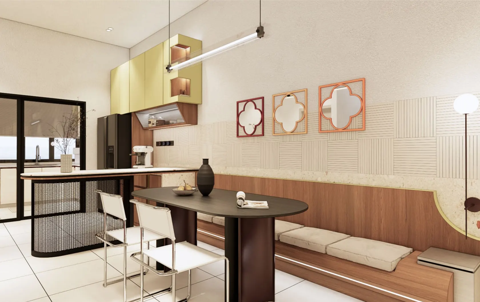 Inter Terrace dry kitchen